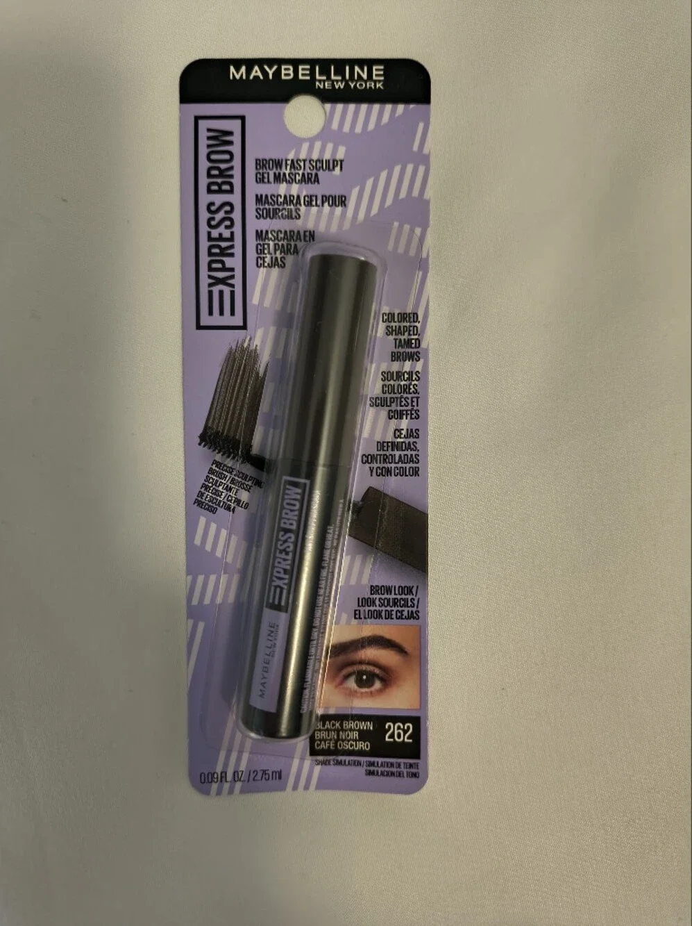Maybelline Express Brow Gel Mascara - Black Brown